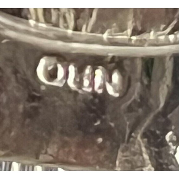 QUN Silver Tone Wired Cuff Bracelet with Black & Clear Rhinestone Accents Japan - Picture 4 of 4